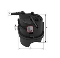 S 4343 NR SOFIMA Фільтр палива1